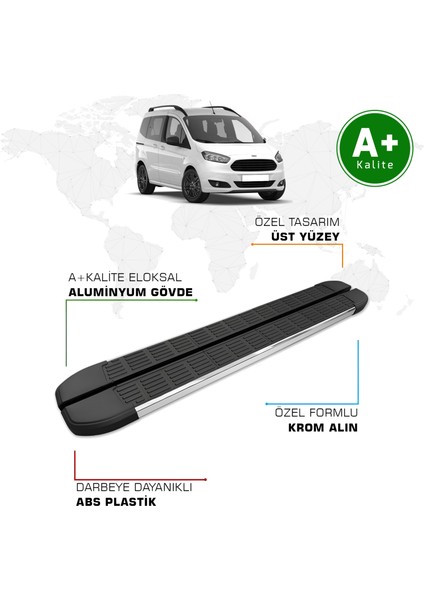 Ford Courier Yan Basamak 2014 – 2023 Model S-Line