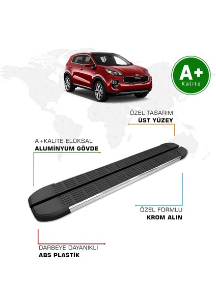 Kia Sportage Yan Basamak 2016 – 2021 Model S-Line