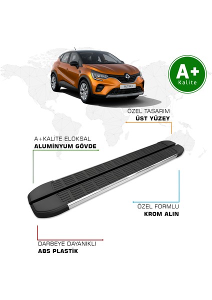 Renault Captur Yan Basamak 2021 Model ve Sonrası S-Line