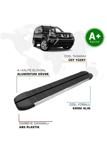 Nissan X-Trail Yan Basamak 2007 – 2014 Model S-Line