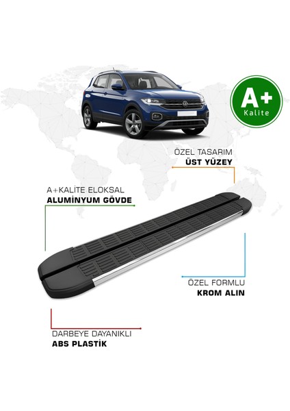 Volkswagen T-Cross Yan Basamak 2019 Model ve Sonrası S-Line