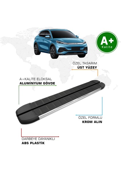 Byd Atto 3 Yan Basamak 2022 Model ve Sonrası S-Line