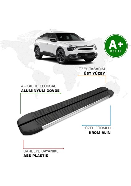 Citroen C4 Yan Basamak 2021 Model ve Sonrası S-Line