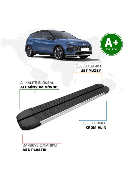 Hyundai Bayon Yan Basamak 2021 Model ve Sonrası S-Line