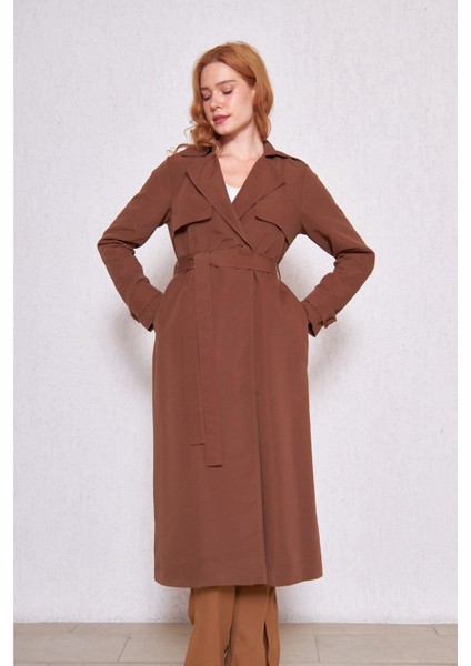 Beli Kuşaklı Trençkot fiyatları