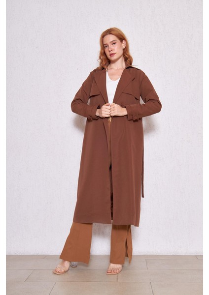 Beli Kuşaklı Trençkot fırsatları