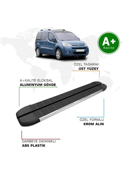 Citroen Berlingo Yan Basamak 2008 – 2018 Model S-Line