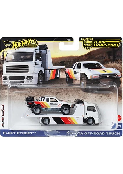 Premium Team Transport Toyota Off-Road Truck ve Taşıyıcı Kamyon Seti HRV39 1:64 Ölçek fırsatları
