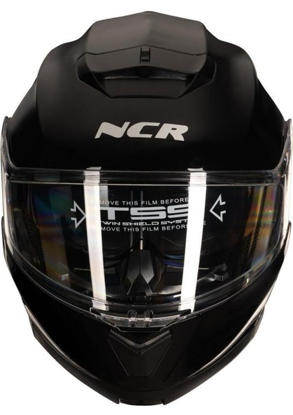 Parlak Siyah Çene Açılır Kask, Güvenli ve Şık Tasarım, CN Menşei fiyatları