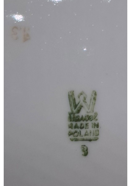 Hawel Polonya Antika Porselen Çerezlik Tabak 13 cm modelleri