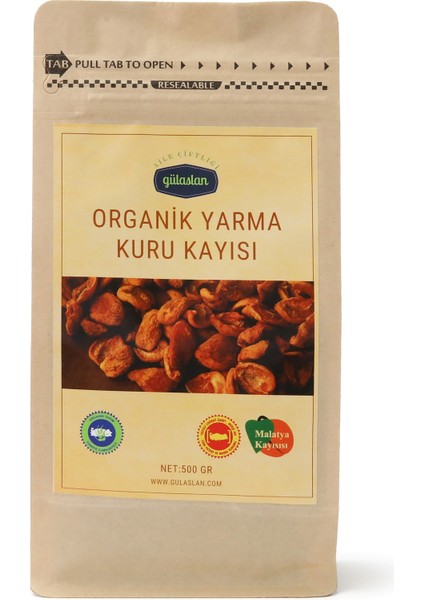 Gülaslan Organik Yarma Kayısı