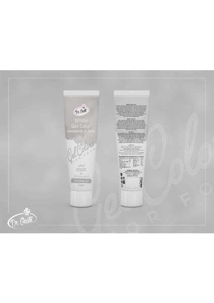 Jel Boya (Tüp) 250gr Beyaz