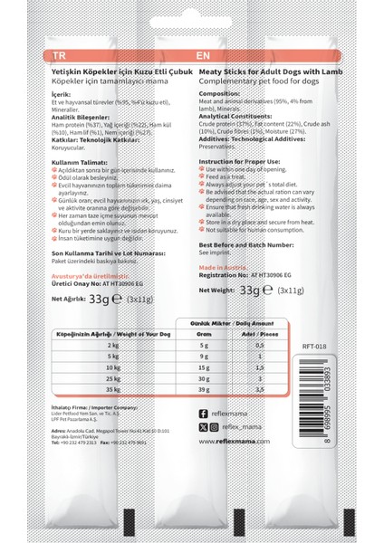Plus Kuzu Etli Ödül Çubuğu - 3 x 11 gr Çubuklu Paket fiyatları