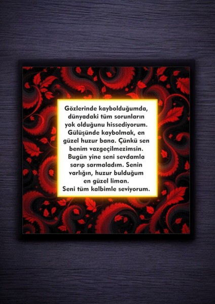 Sevgiliye Lüks Mühürlü Zarfta Aşk Mektubu Anlamlı, Romantik Hediye Kartları Aşk Kartpostal 1MKTP1C fırsatları