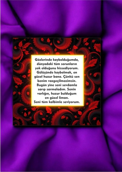 Sevgiliye Lüks Mühürlü Zarfta Aşk Mektubu Anlamlı, Duygusal Hediye Kartları Aşk Kartpostal 1MKTP1A modelleri