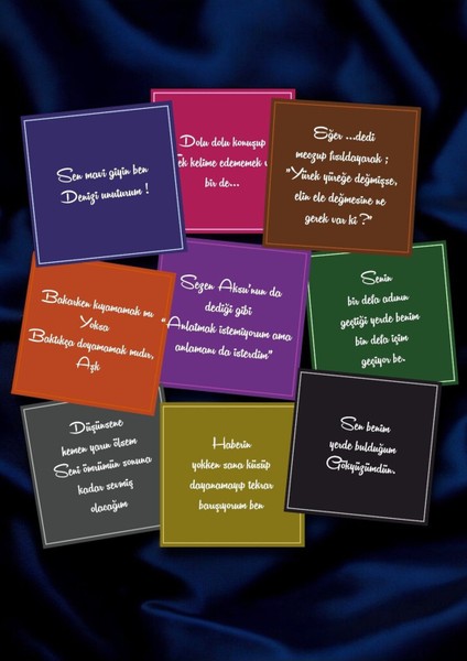 Sevgiliye Açılmak Ya Da Platonik Gizli Aşk Postu Atmak Için Karşılıksız 12 Aşk Mesaj Kartları PAK1N fiyatları