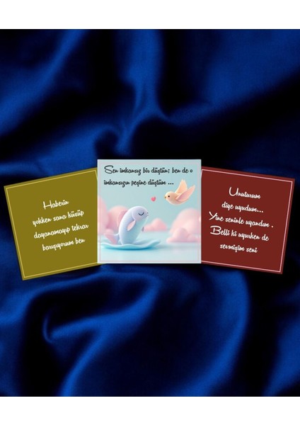 Sevgiliye Açılmak Ya Da Platonik Gizli Aşk Postu Atmak Için Karşılıksız 12 Aşk Mesaj Kartları PAK1N indirimleri