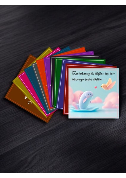 Sevgiliye Açılmak Ya Da Platonik Gizli Aşk Postu Atmak Için 12 Karşılıksız Aşk Mesaj Kartları PAK1M modelleri