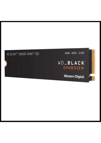 Wd Black SN850X, WDS400T2X0E, 4tb, 7300/6600, Gen4, Nvme Pcıe M.2 2280, SSD