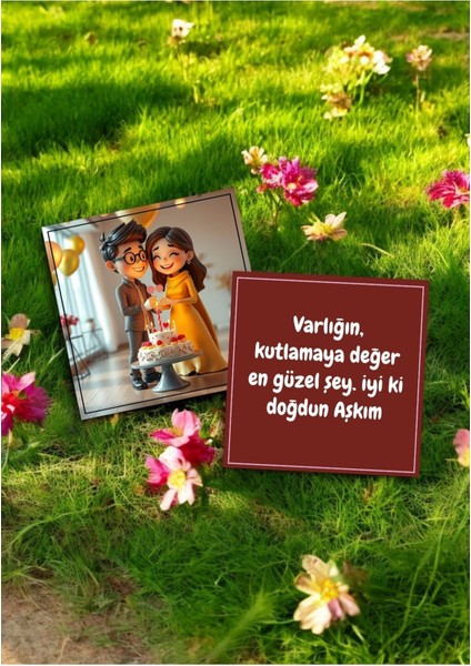 Sevgiliye Doğum Günü Hediye Kartları Rengarenk Motto Kartı Post Atmak Için Notlar Kartpostal V2HPMK4 indirimleri