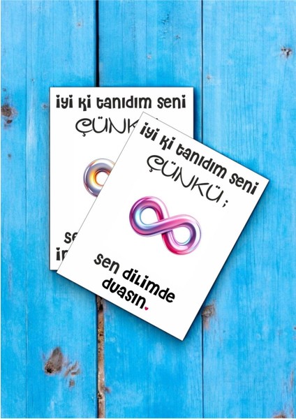 12 Adet "iyi Ki Tanıdım Seni Çünkü" Romantik Aşk Sözlü Kartlar Yıldönümü Hediye Kartı İTSÇ01B indirimleri