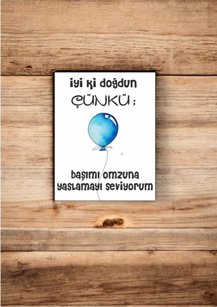 12 Adet "iyi Ki Doğdun Çünkü" Sevgiliyi Mutlu Edecek Söz Kartları Sevgiliye Doğum Günü Kartı İDÇ01H indirimleri