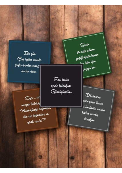 Sevgiliye Açılmak Ya Da Platonik Gizli Aşk Postu Atmak Için Karşılıksız Aşk Mesaj Kartları PAK1G modelleri