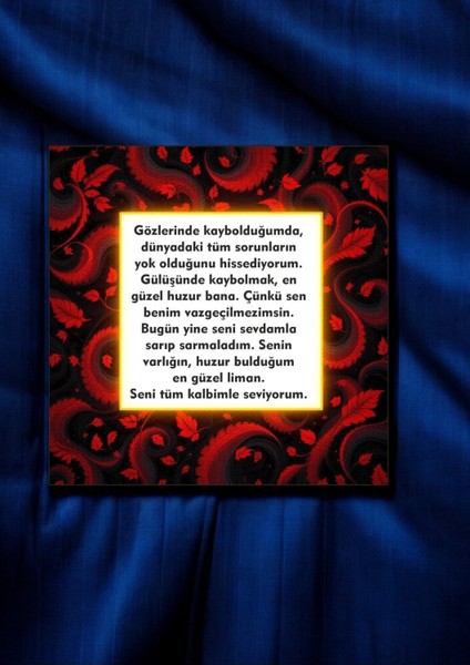 Sevgiliye Lüks Mühürlü Zarfta Aşk Mektubu Anlamlı, Romantik Hediye Kartları Aşk Kartpostal 1MKTP1B fırsatları