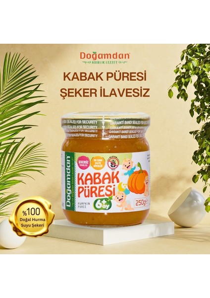 Kabak Püresi - Şeker Ilavesiz 250 gr