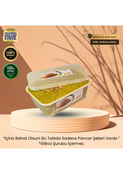 Antep Fıstıklı Irmik Helvası 1000 gr