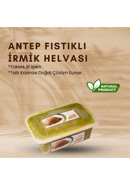 Antep Fıstıklı Irmik Helvası 1000 gr