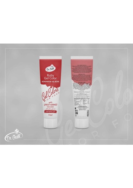 Jel Boya (Tüp) 250gr Yakut Kırmızı