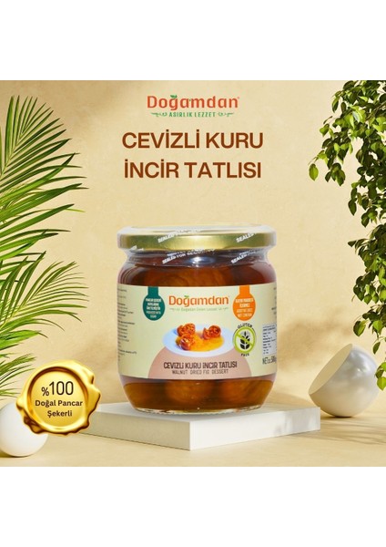 Cevizli Kuru Incir Tatlısı - Incir Dolması 500 gr