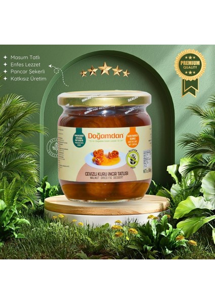 Cevizli Kuru Incir Tatlısı - Incir Dolması 500 gr fiyatları
