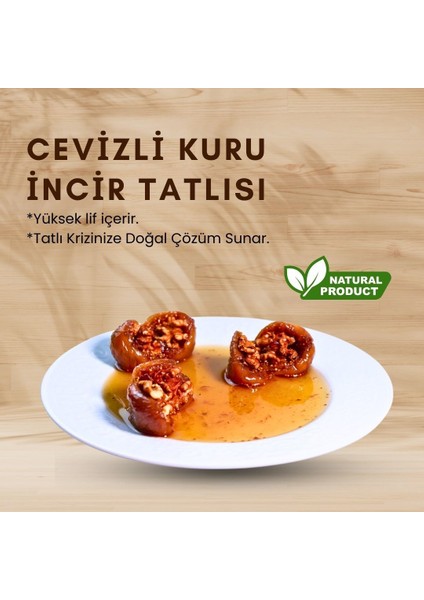 Cevizli Kuru Incir Tatlısı - Incir Dolması 500 gr fırsatları