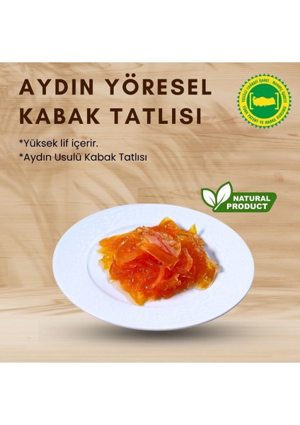 Aydın Yöresel Kabak Tatlısı 800 gr