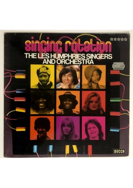 The Les Humphries Singers And Orchestra Singing Rotation Plak (Orijinal Dönem Baskı)