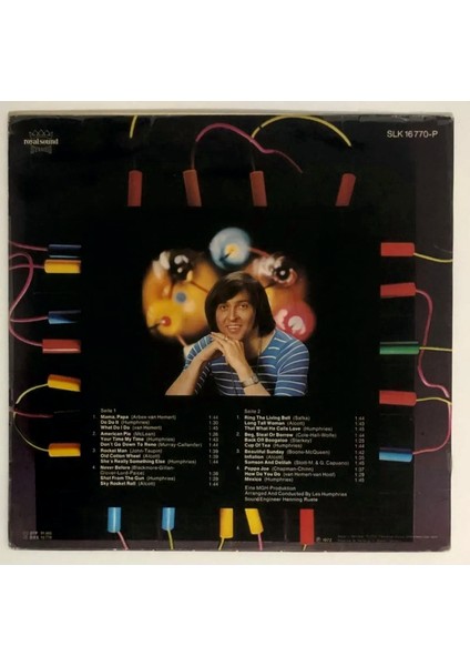 The Les Humphries Singers And Orchestra Singing Rotation Plak (Orijinal Dönem Baskı)