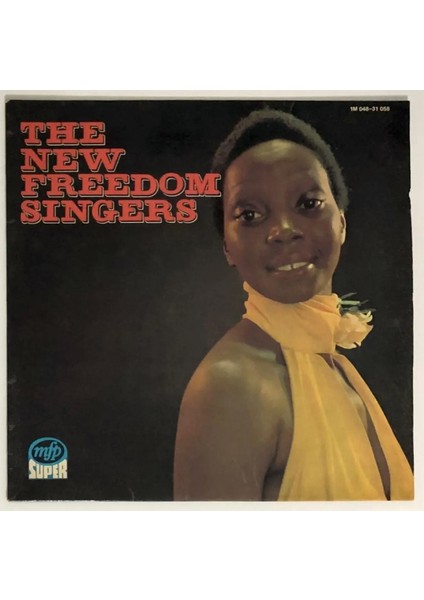 The New Freedom Singers Mexico Lp Plak (Orjinal Alman Dönem Baskı)