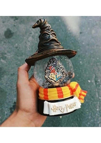 Hogwarts Işıklı Müzikli Kar Küresi Harry Potter Arkadaşa Hediye