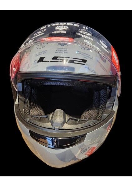 Strobe 2 Nardo Gri Çene Açılır Kask