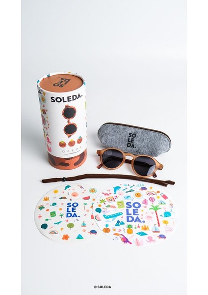 3-6 Yaş Çocuk Güneş Gözlüğü – Caramel