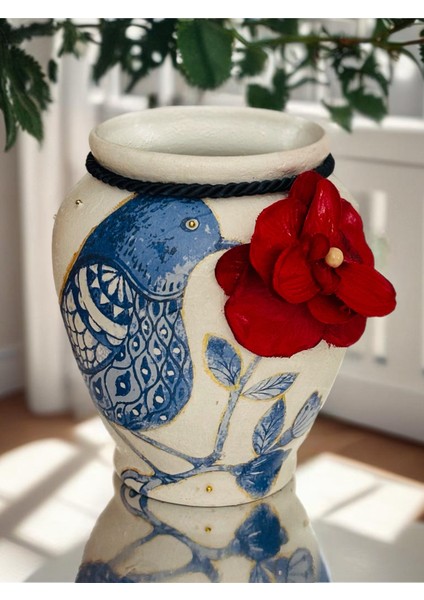 Blue Bird Handmade Vazo