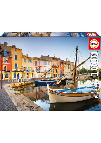 1000 Parça Proven Martigues Limanı Puzzle - 19928 - Harbour In Martigues Provence
