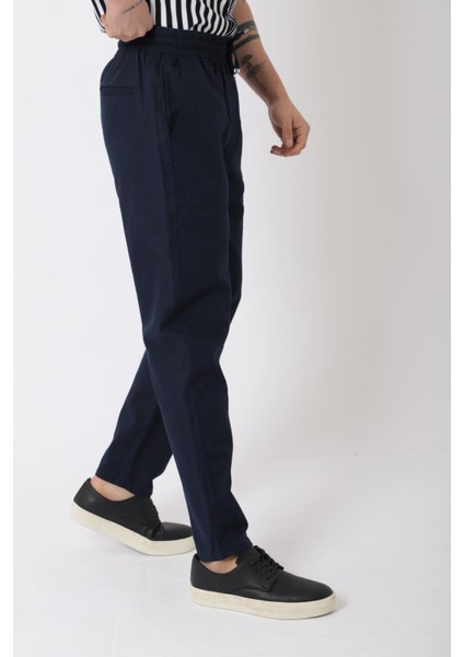 Bel Lastikli Keten Pantolon PLDP-01K_0385
