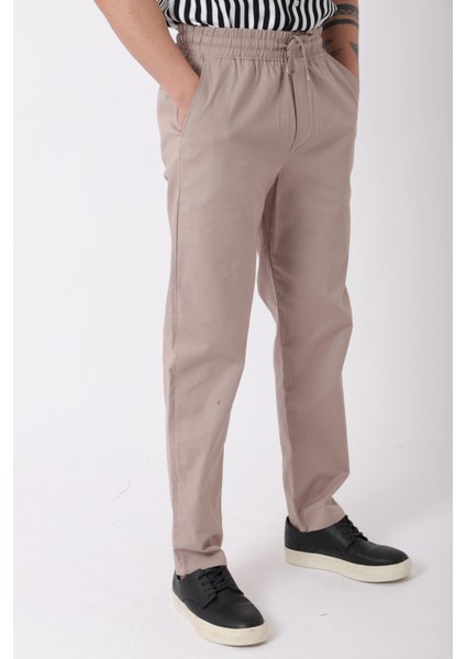 Bel Lastikli Keten Pantolon PLDP-01K_0385 modelleri
