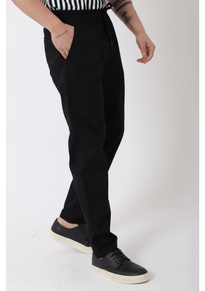 Bel Lastikli Keten Pantolon PLDP-01K_0385 fiyatları