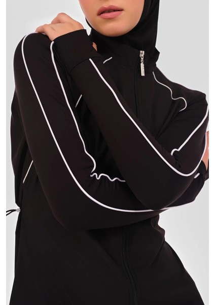 Hızlı Kuruyan Paraşüt Kumaş Kadın Tesettür Mayo 24400 fırsatları