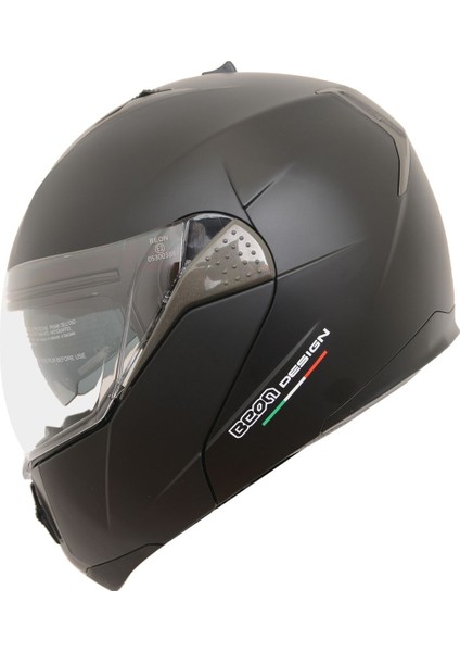 B700 Çene Açılır Kask Mat Siyah fiyatları