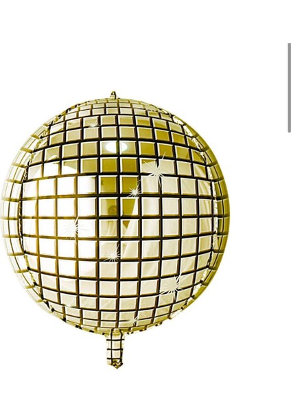 22ınc Altın Disco Folyo Balon